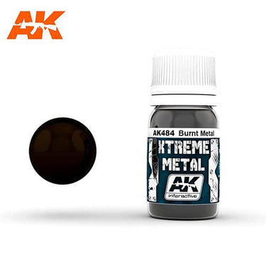 AK Interactive AK485 Xtreme Metal Pale Burnt Metal Paint 30mL